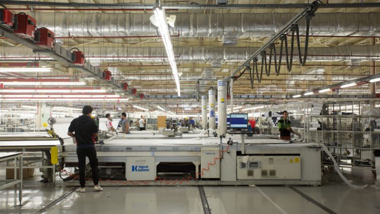 T&C Garments production and cutting operations